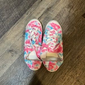 Tie dye sneakers